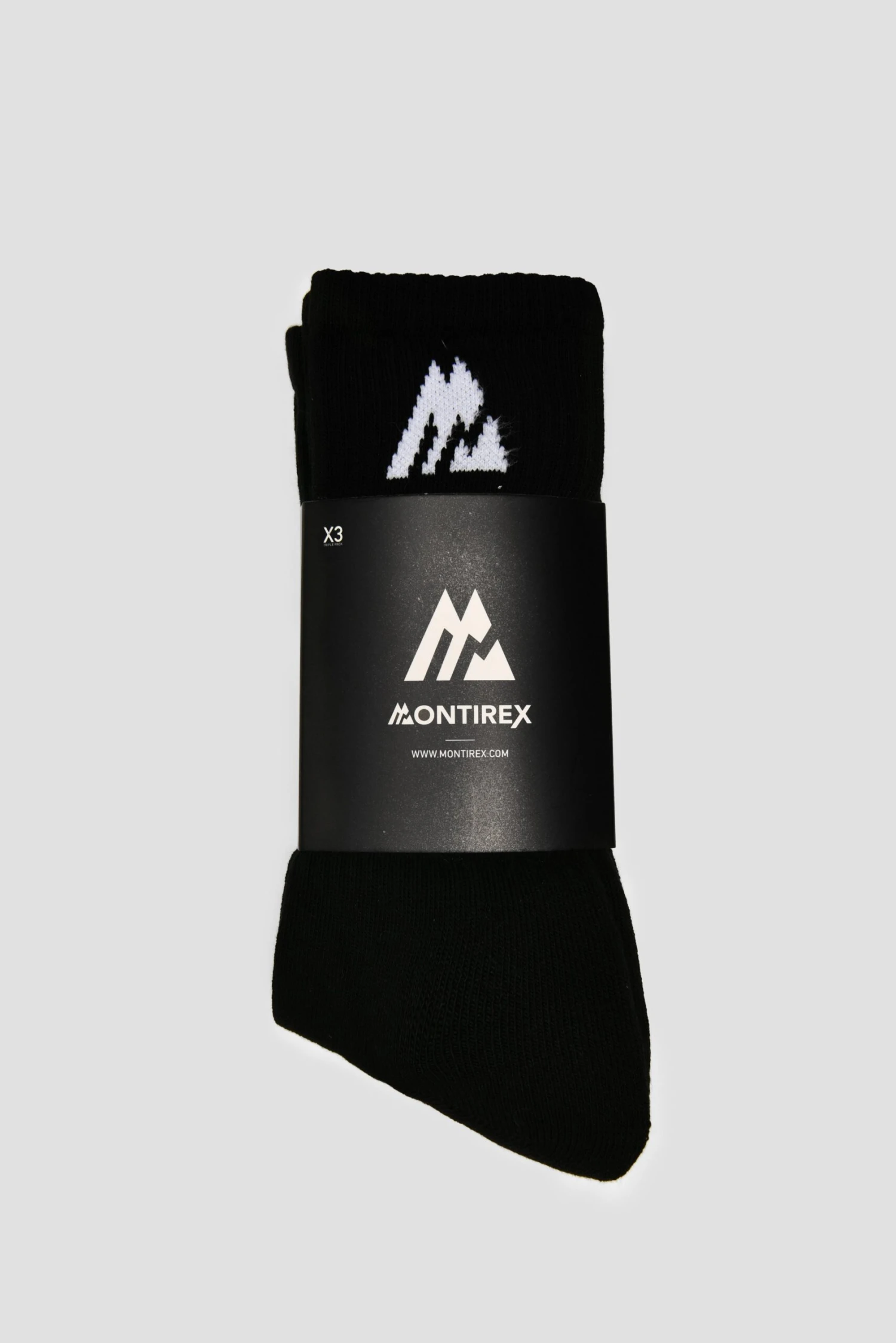 MTX Performance Socks 3 Pack - Black/White