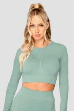 Evolve Seamless Crop - Jade