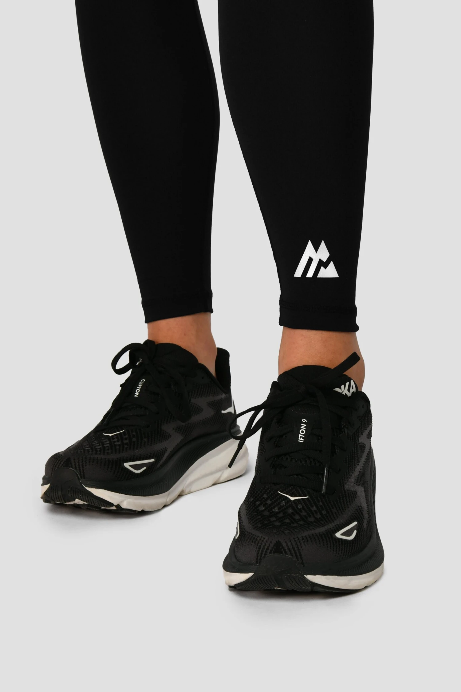 Icon Contrast Legging - Black/Neon Pink/Fiery Orange