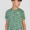 Junior Trail 2.0 T-Shirt - Neon Blue/Lime