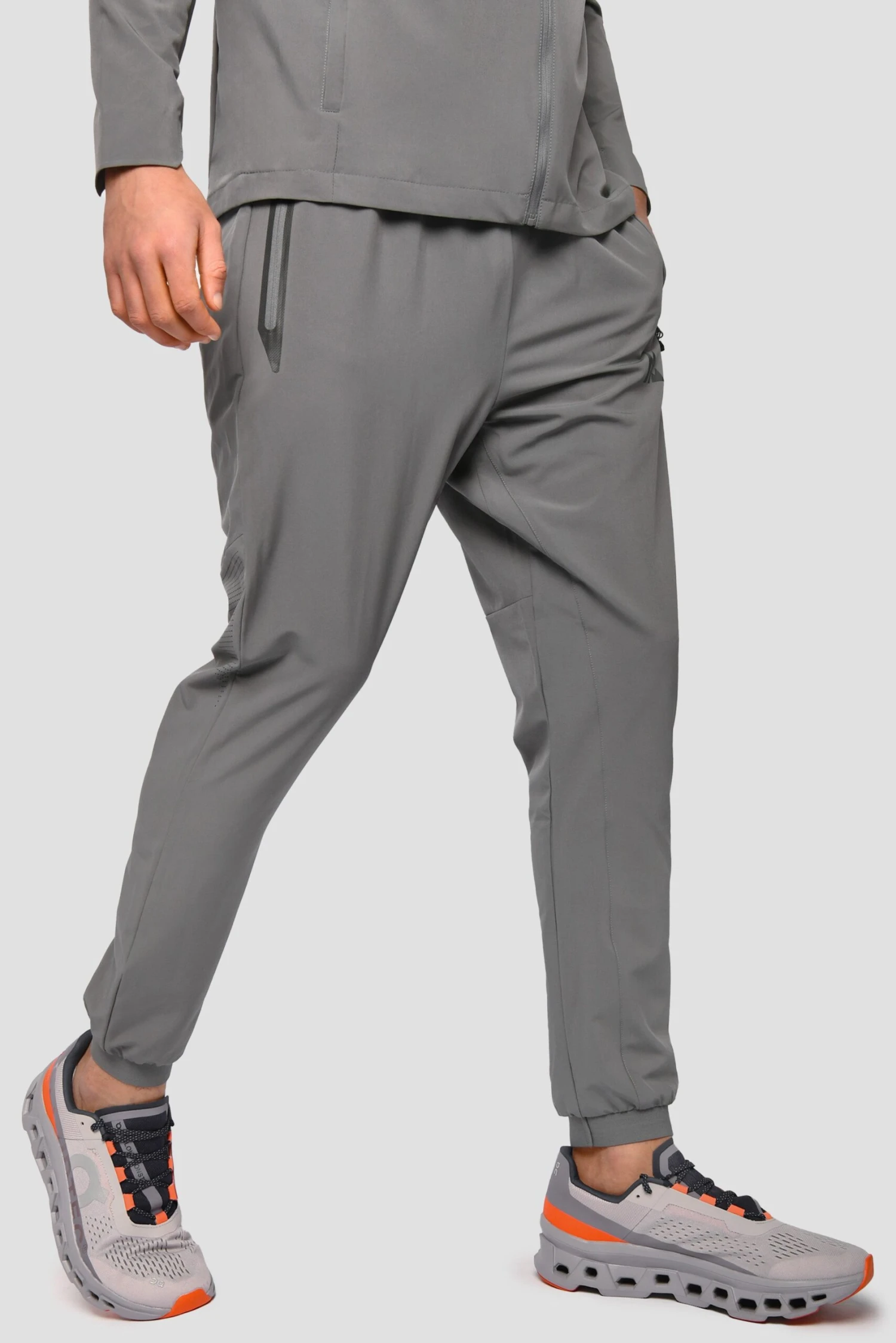 Lumos Woven Pant - Cement Grey