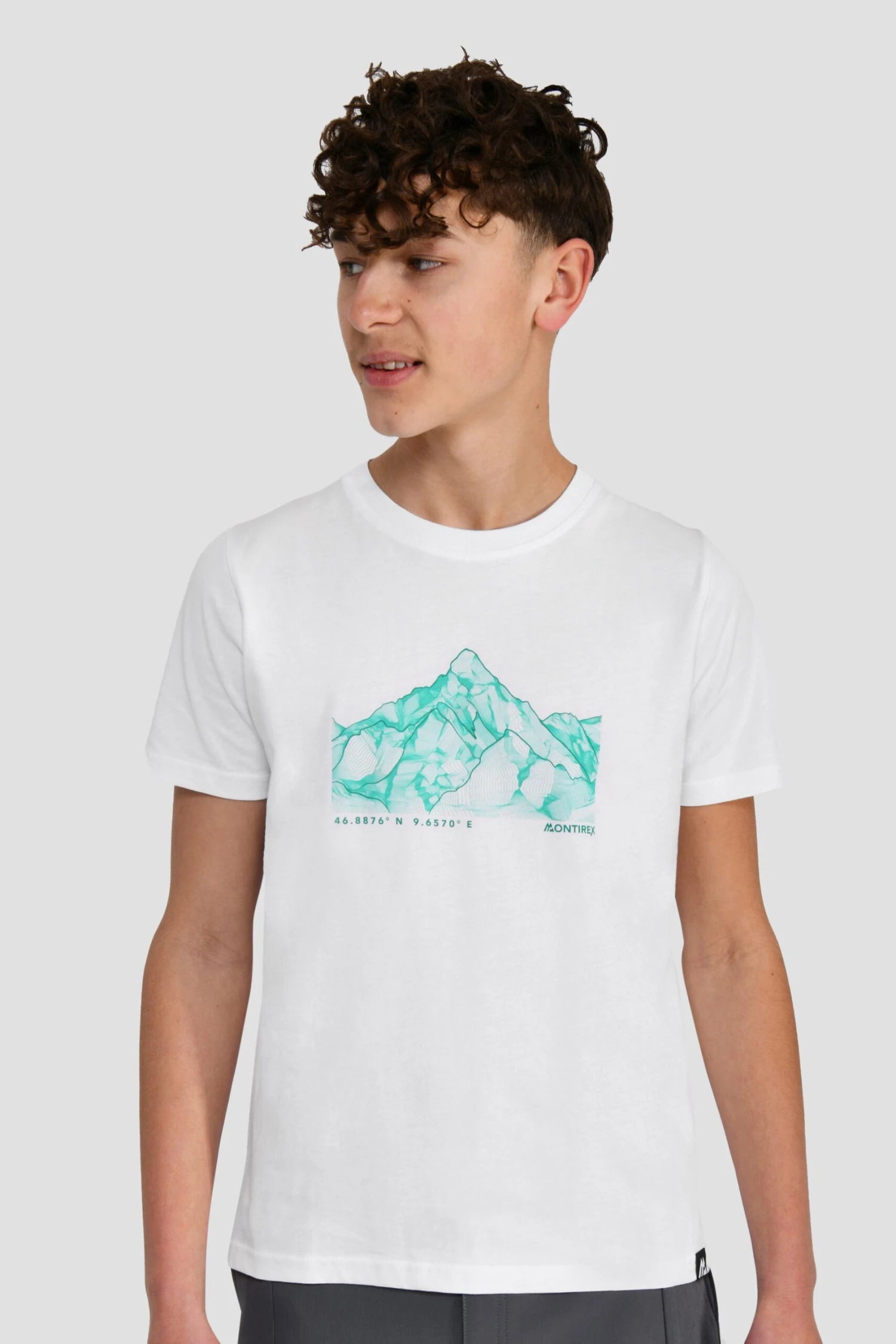Junior Mountain Range 2.0 T-Shirt - White