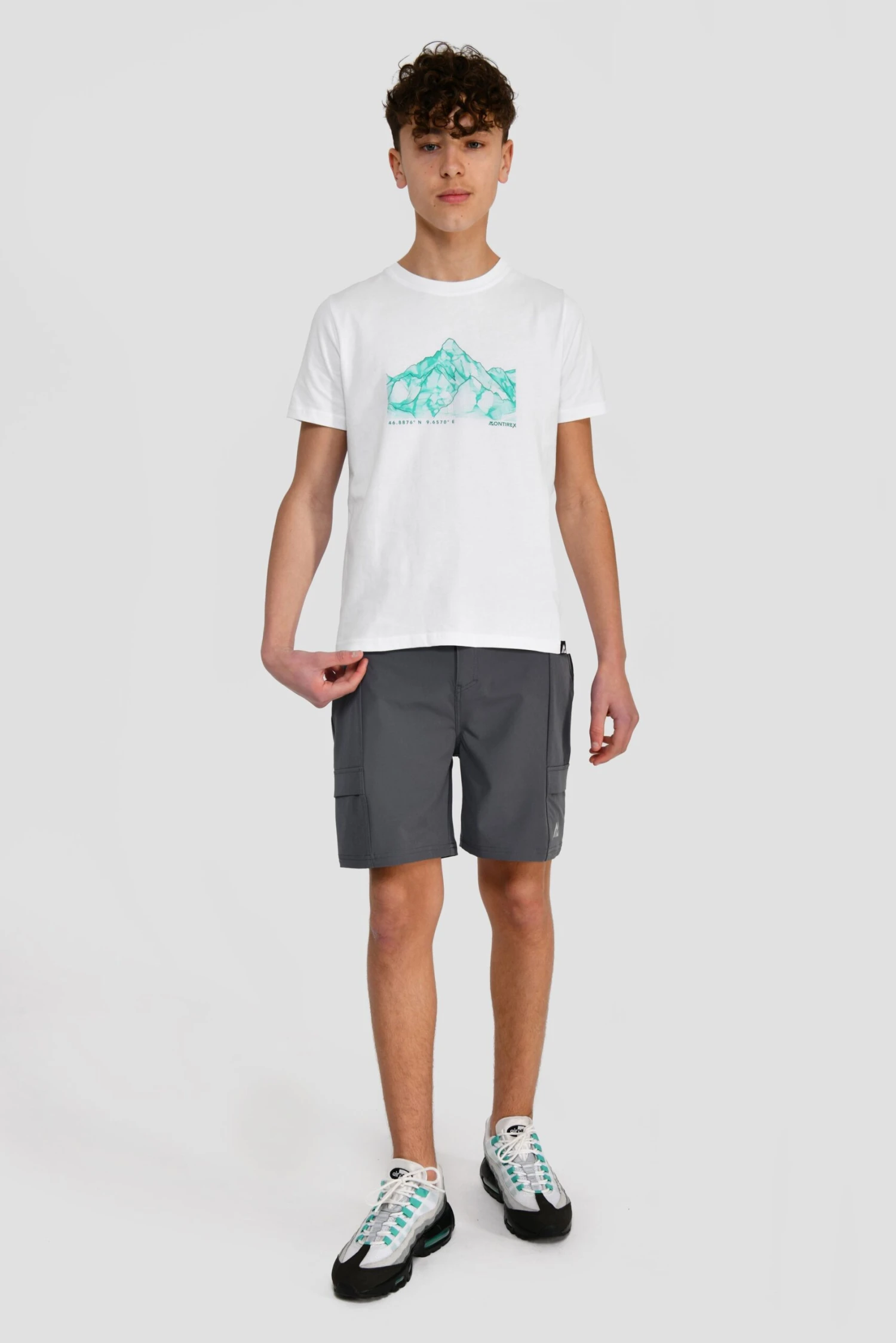 Junior Mountain Range 2.0 T-Shirt - White