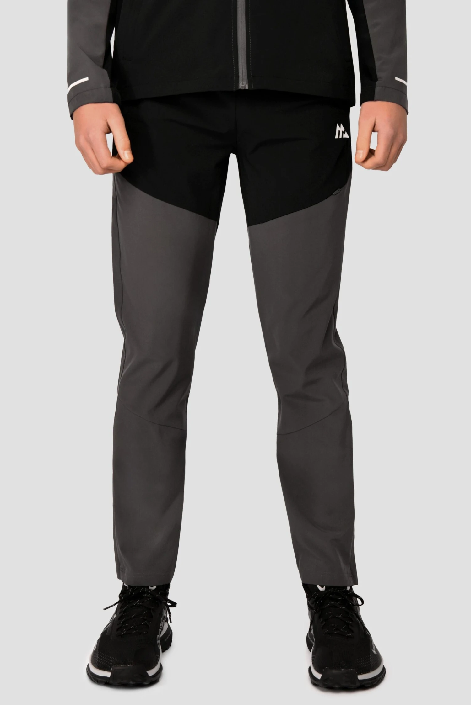 Junior Rush Running Pant - Jet Grey/Black