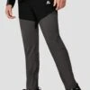 Junior Rush Running Pant - Jet Grey/Black
