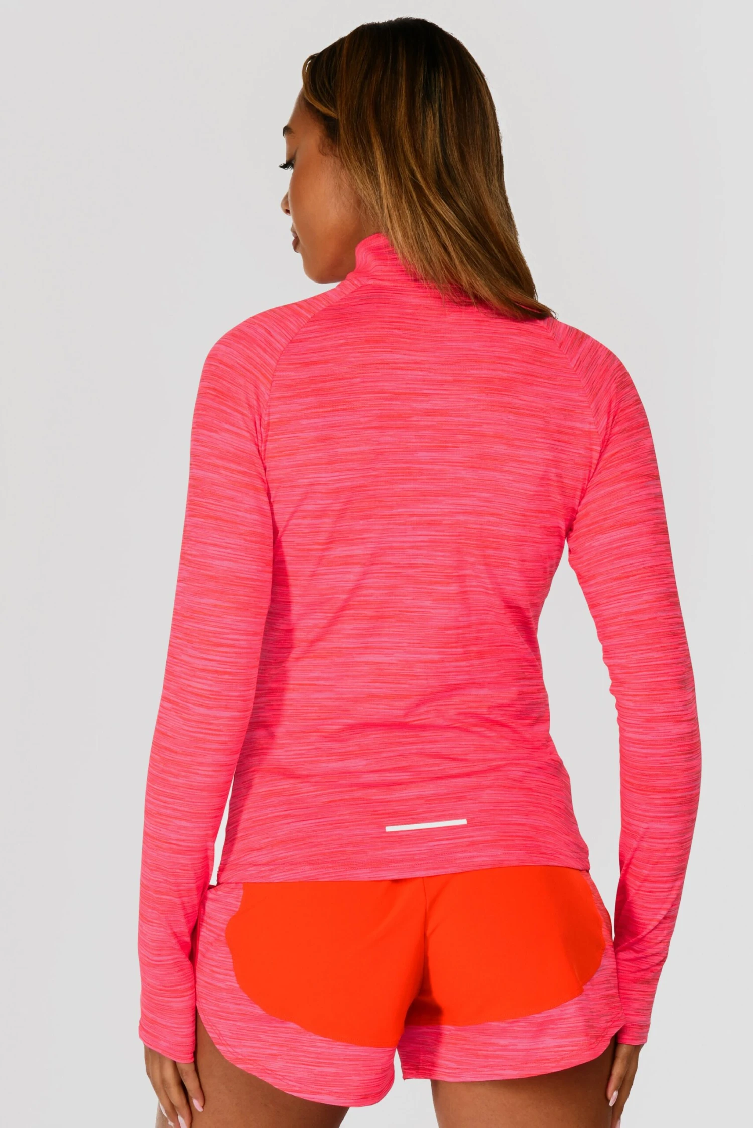 Women's Trail 2.0 1/4 Zip - Neon Pink/Red
