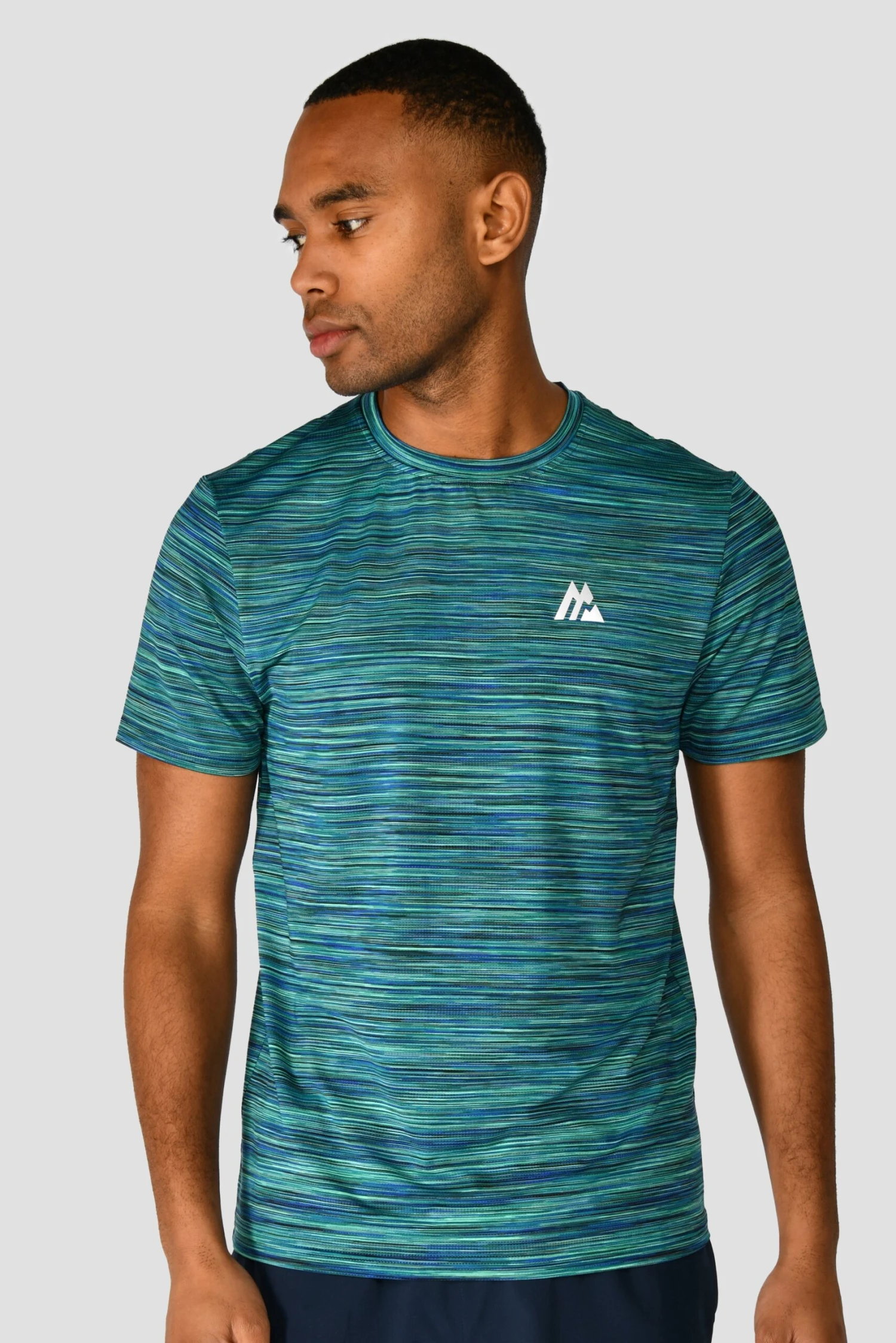 Trail 2.0 T-Shirt - Navy/Turquoise