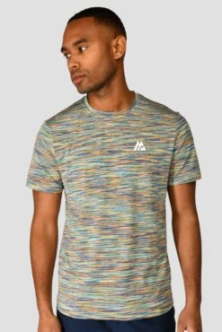 Trail 2.0 T-Shirt - Green/Blue Multi