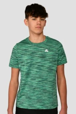 Junior Trail 2.0 T-Shirt - Green/Black