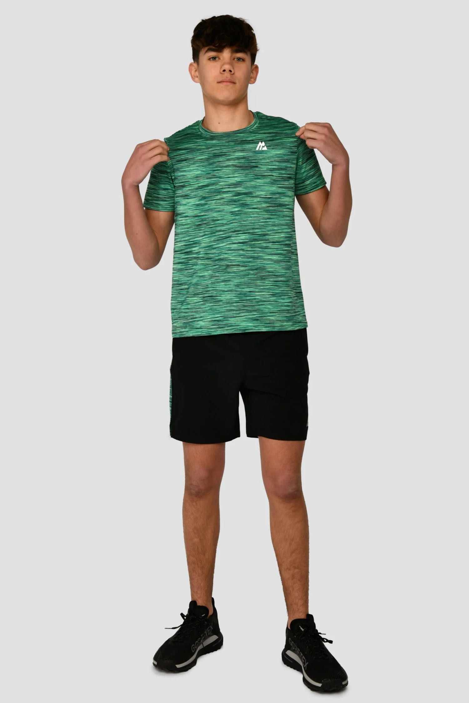 Junior Trail 2.0 T-Shirt - Green/Black