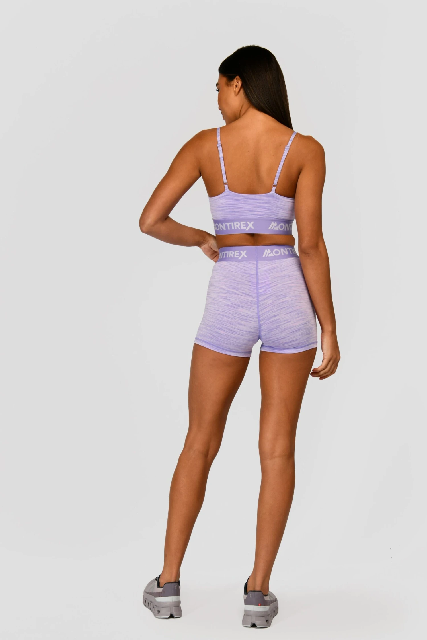 Trail Icon Bra Top - Lilac Multi