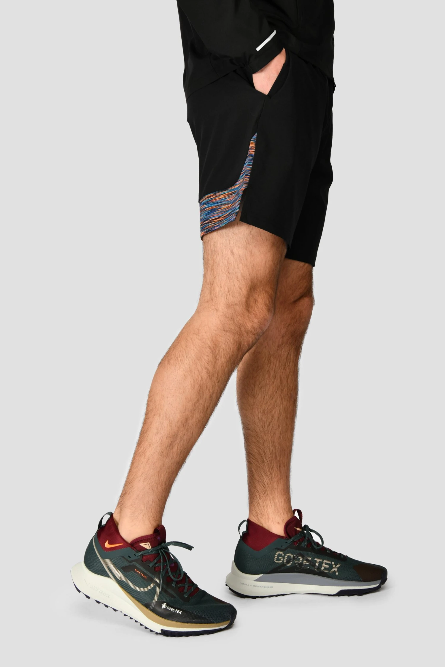 Trail Panel 2.0 Short - Black/Blue/Orange