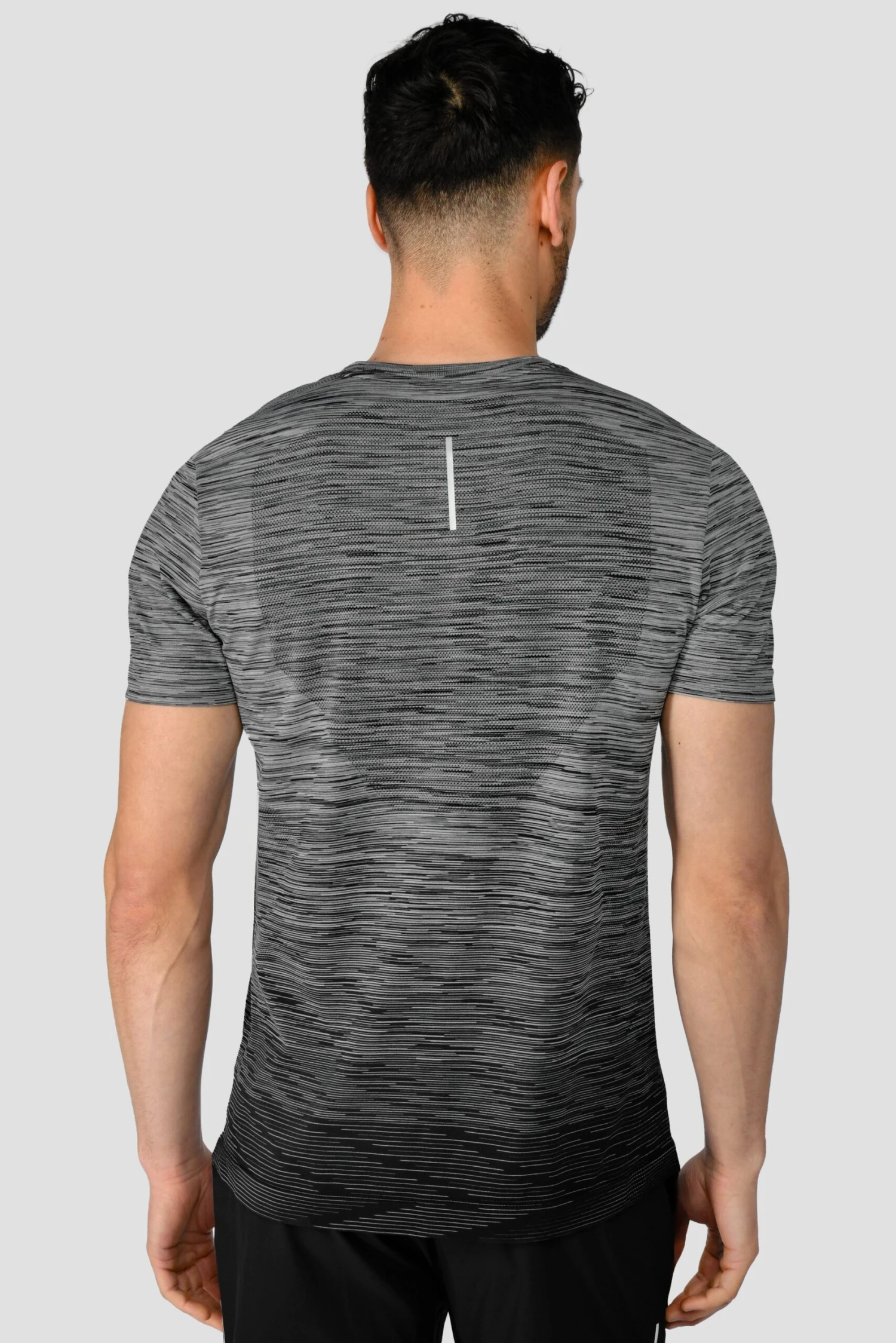 Trail Seamless T-Shirt - Black/Grey Multi